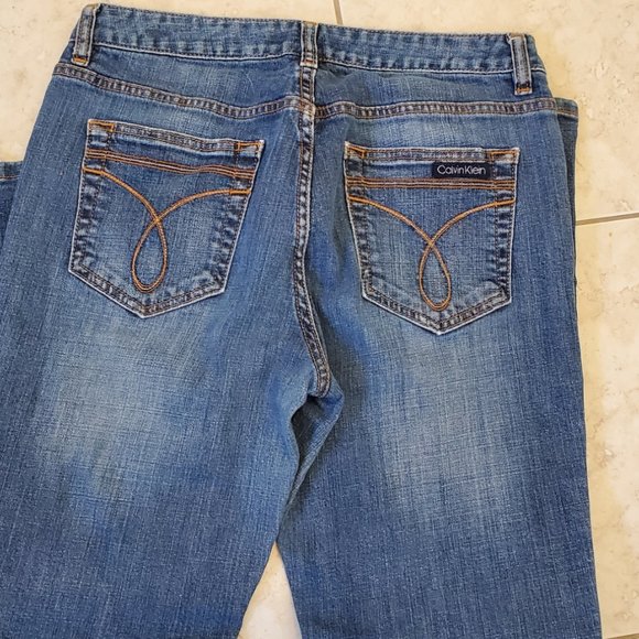 Calvin Klein Boot Cut Jeans Size 10 - Picture 1 of 5